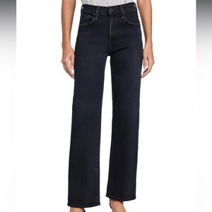 MOTHER rambler ankle zip in VROOM